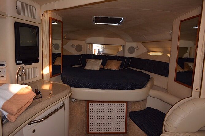2-hour Private Sunset Cruise on a luxury yacht in Cancun Bay 25P18 - Meeting at Krudo Raw Bar, and how to time your arrival