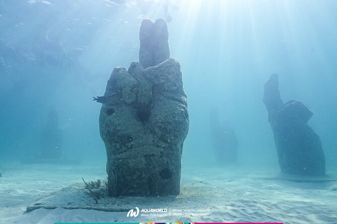 2-Hour Snorkeling Paradise Reef in Cancún Underwater Museum - The Floating Platform Setup: Gear, Shade, and Cold Drinks