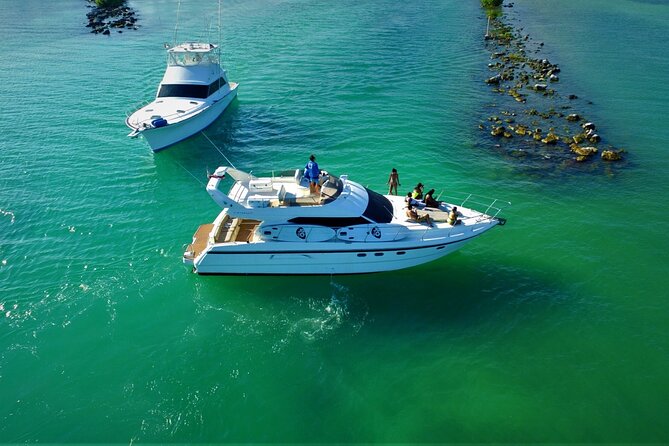 2 Hour Sunset - 47' Azimut, Tulum, Playa del Carmen, Riviera Maya - Meeting H2OH Sun Cruises: Find It Fast and Get Checked In Early