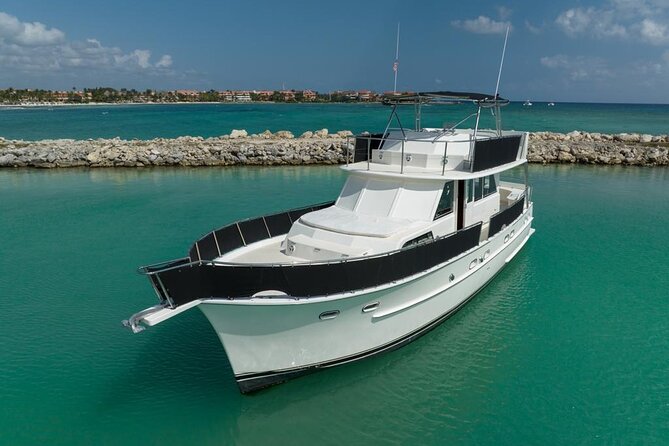 2 Hour Sunset-53' Hatteras Tulum, Playa Del Carmen, Riviera Maya - A 2-Hour Sunset Cruise That Starts Right on Time