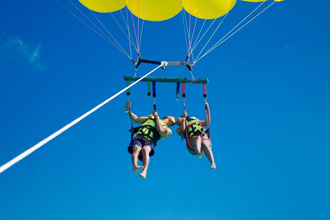 2 in 1 Parasail Cancun and Jet ski - Parasailing to 260 ft: the view is the whole point