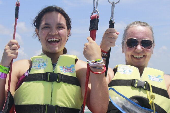 2 in 1 Parasailing and Jet Sky Tour in Cancun - Getting started at Playa Tortugas, what your day timeline really looks like