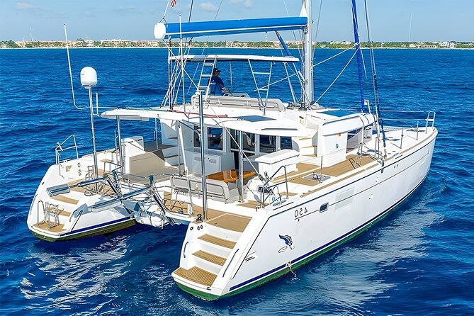 3 Hours Exclusive 45' Lagoon Catamaran Experience - Price and value for a group up to 15, plus the dock fee you can’t ignore