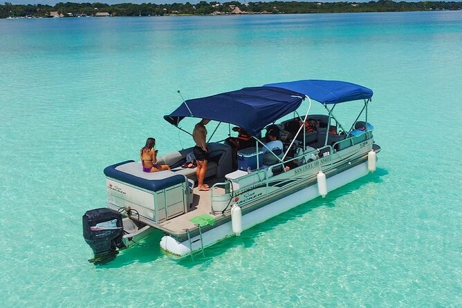 3 hr Pontoon Tour with access to Beach Club and Free Kayaks - Bacalar Lagoon in 3 Hours, Not a Full-Day Commitment