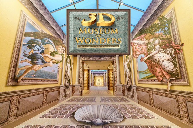 3D Museum of Wonders Admission Ticket - The photo game plan: shoes off, floor stickers, and staff direction