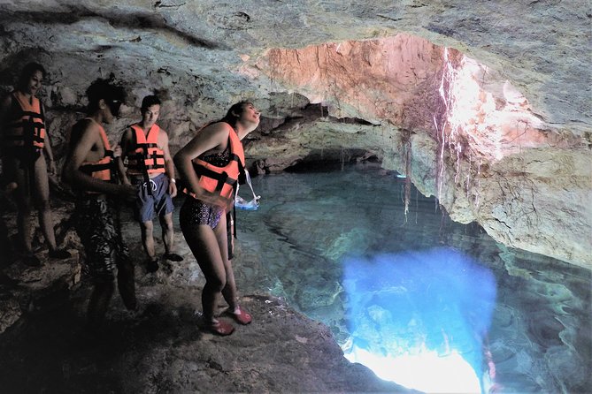 4 Different Cenotes & Beach from Playa del Carmen - Four cenotes and a best private beach: the core idea