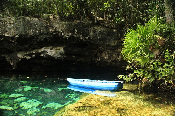 4 Different Cenotes & Beach from Playa del Carmen - Xpu-ha Beach: private access, sea views, and an easy lunch decision
