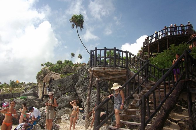 4 PLACES 1 DAY Tour to Coba and Tulum Ruins, Cenote and Playa del Carmen. - Playa del Carmen on Quinta Avenida: One Hour for Snacks, Souvenirs, and the Portal