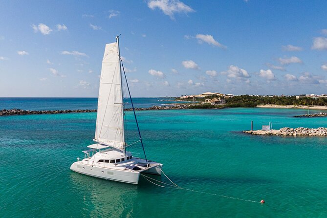 4H Private 38'Catamaran All-Inclusive in Tulum & Playa del Carmen - The 4-hour rhythm: coast cruise, Paamul Bay time, then back to Puerto Aventuras