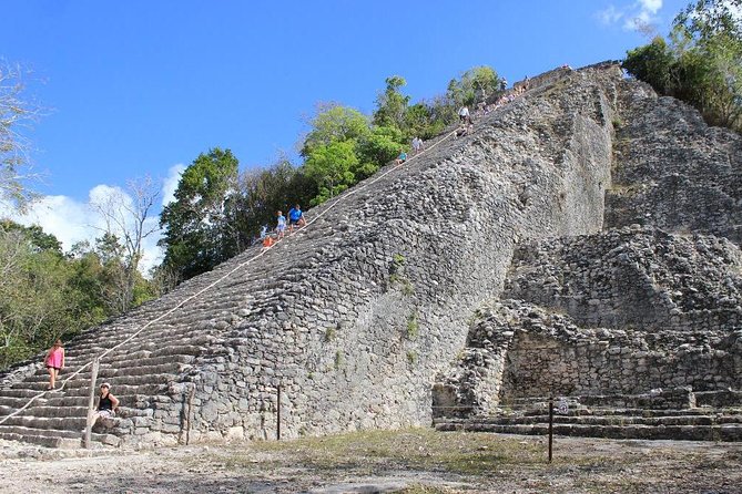 4X1 VIP Tulum, Coba, Cenote and Playa del Carmen Tour - Stop 2: Coba archaeological zone, shorter but still guided