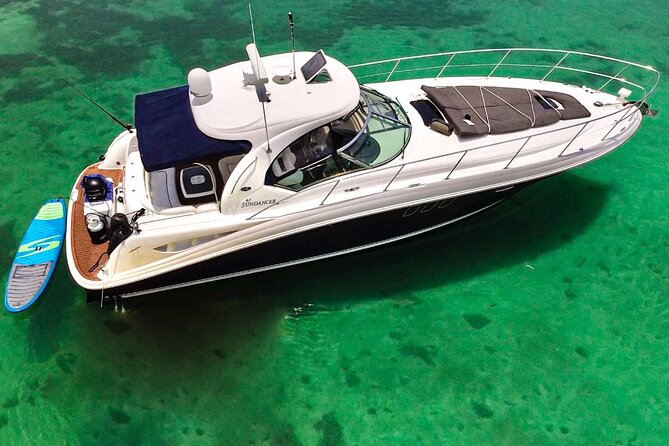 5-Hour Private 40' Yacht 2-Stop Tour to In-Ha reef with Food, Drinks & Snorkel - The crew vibe you’ll notice fast, with names like Aldo and Scallywags