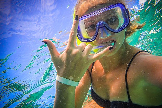 5H Private 44' Catamaran All-Inclusive - Tulum & Playa del Carmen - Stop 2 at La Bocana: shallow-water fun with a party-friendly soundtrack