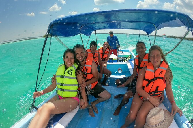 7 Colors Bacalar Lagoon Tour from Playa del Carmen & Tulum - The Boat Ride on Lago Bacalar: Pirate Route and Real Time on the Water