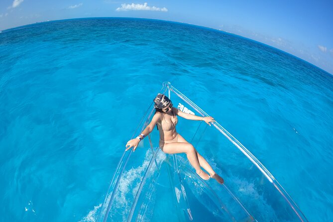 90 Minute Clear Boat Tour in Cancun - Key highlights