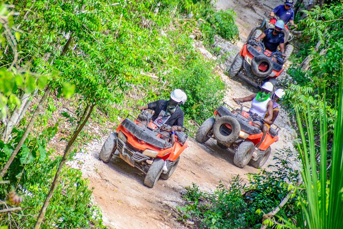 Action-packed Cancun ATV tour, Ziplines, Cenote, Lunch and More - Lunch, snacks, and drinks: included, but pace it like a pro