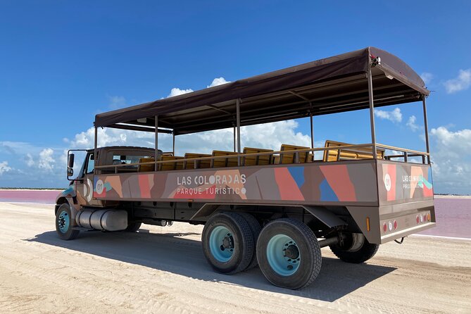 Admission Ticket to Safari in the Pink Lagoons of Las Coloradas - The salt mine portion: evaporation, crystal zones, and storage hills