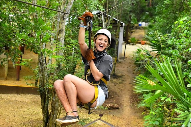 Adrenaline Tour with ATV, Ziplines and Cenote from Cancun - La Ruta de los Cenotes: what the day looks like