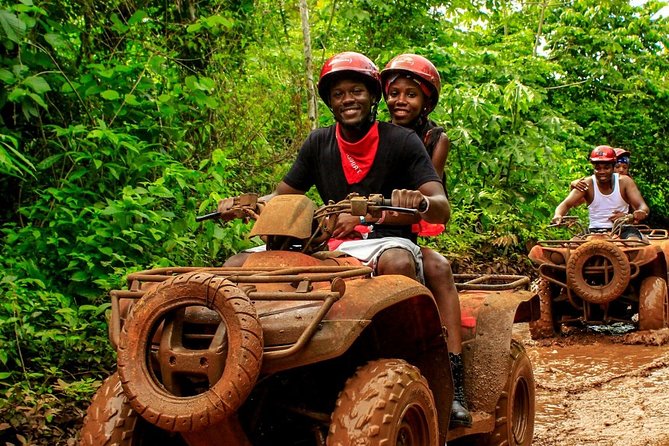 Adrenaline Tour with ATV, Ziplines and Cenote from Cancun - Zip lines and hanging bridges: short flights, big fun (and nerves)