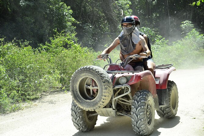 Adventure in ATV, Cenote swimming, snack & transportation - What to pack for mud, dust, and cold cenote water