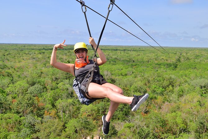 Adventure in the Mayan Jungle with ATV and Zip Line in Tulum - Cave cenote and stalactites: why this stop hits harder underground