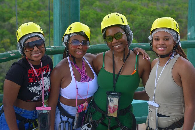 Adventure in the Mayan Jungle with ATV and Zip Line in Tulum - Abseiling wall: the vertical moment people talk about