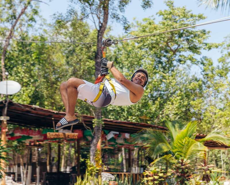 Air & Water Tour - Open Cenote Time: Aquatic Zip Line, Jump Platform, and Slide
