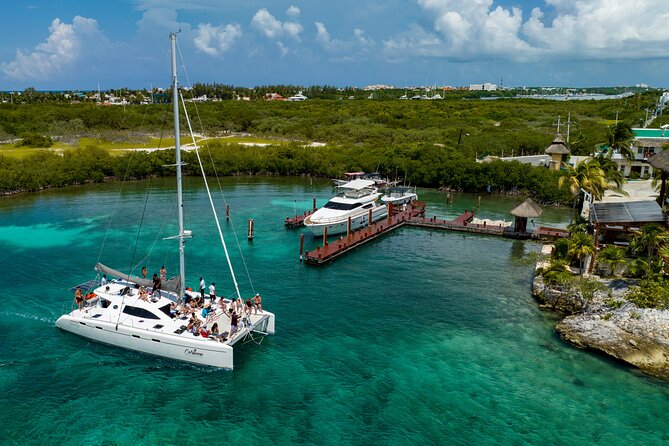 All Inclusive Isla Mujeres Catamaran - Isla Mujeres town at Playa Centro: free wandering, shops, and a tequila tasting courtesy