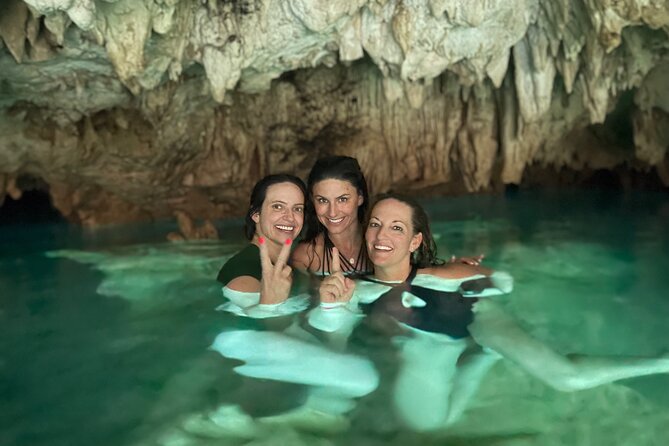 All-Inclusive! Tulum Ruins, Tequila Tasting + Swim in 3 Cenotes in Small Group! - Casa Tortuga cenotes: swim three times in three different worlds