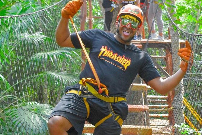Amazing ATV Tour, Ziplines and Cenote Swim with Lunch and round trip included - Zip Lining Over the Trees: Views, Screams, and Photo Tradeoffs