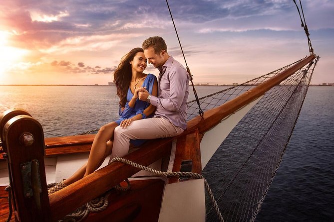 Amazing Romantic Dinner on a Spanish Galeon with Saxophone Music - Dinner choices on board: lobster, steak, surf and turf, vegetarian lasagna