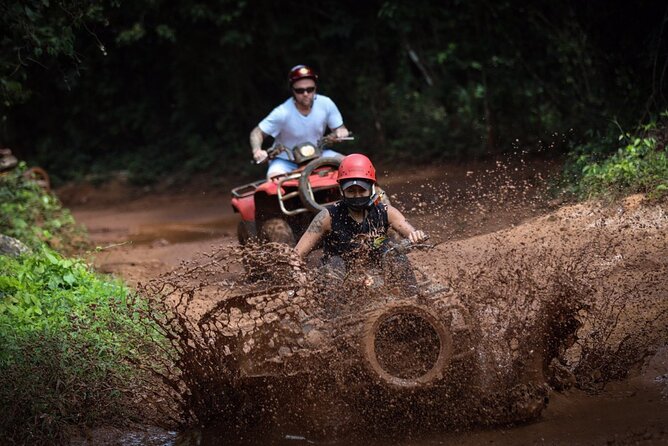 ATV Adventure and Horseback Ride with Ziplines, Cenote from Tulum - Cooling off in a natural jungle cenote: swimming time that feels earned