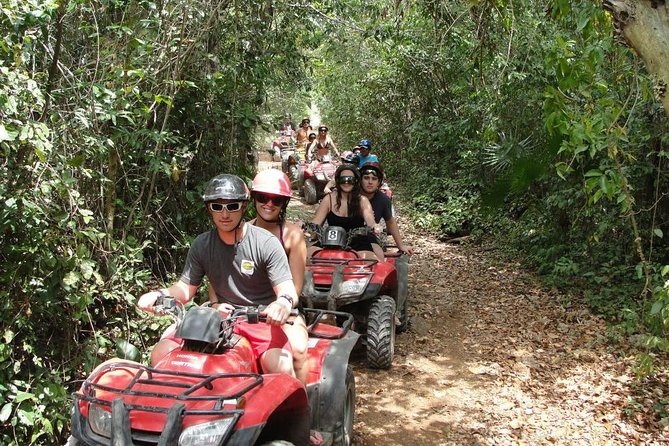 ATV Adventure Combo with Snorkeling, Ziplines, Cenote, and Lunch - National Reef Park snorkeling, currents and what safety feels like