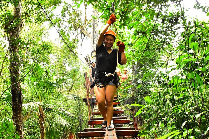 ATV Adventure, Interactive Bridges, Ziplines, Cenote and Lunch - Extreme Adventure Cancun in one action-packed half-day