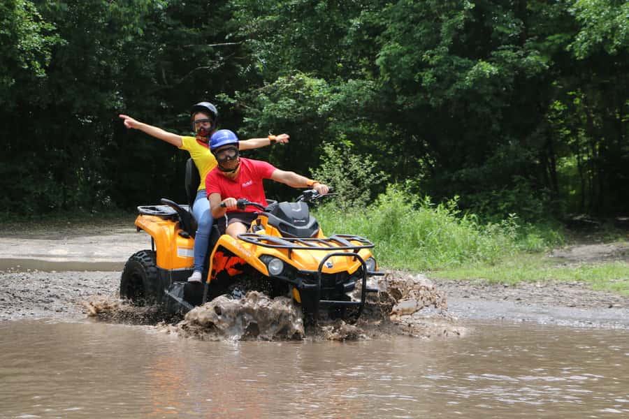 ATV Adventure to Jade Cavern Double - The ATV Route: Dirt Paths, Coral Cove Area, and El Cedral