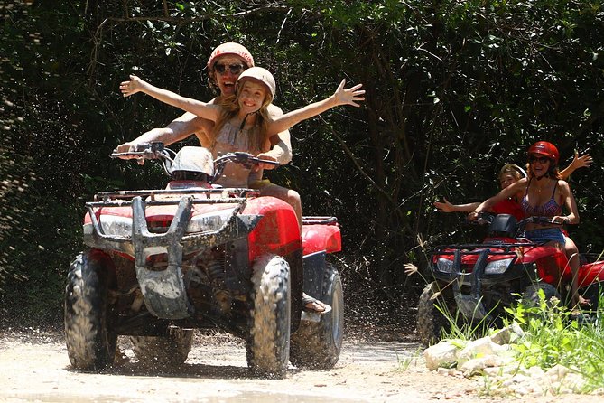 ATV Adventure Tour from Cancun, Playa del Carmen and Riviera Maya - Zipline canopy thrills: 5 ziplines built for big views