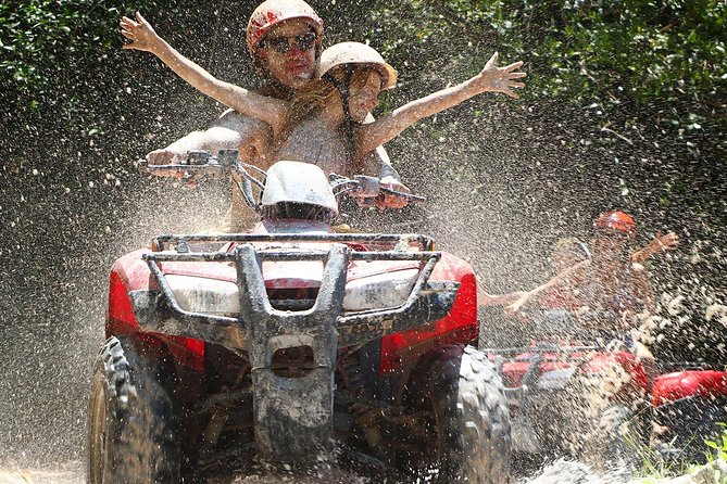 ATV Adventure Tour from Cancun, Playa del Carmen and Riviera Maya - Cenote swimming in crystal-clear waters, plus diving platforms
