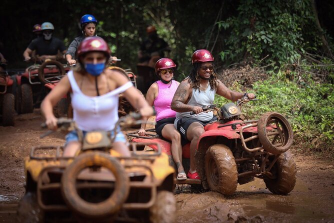 Atv Cancun (cenote, Ziplines, Lunch And Transfer Included) - Sacred cenote swim: ladder entry or Tarzan-style plunge