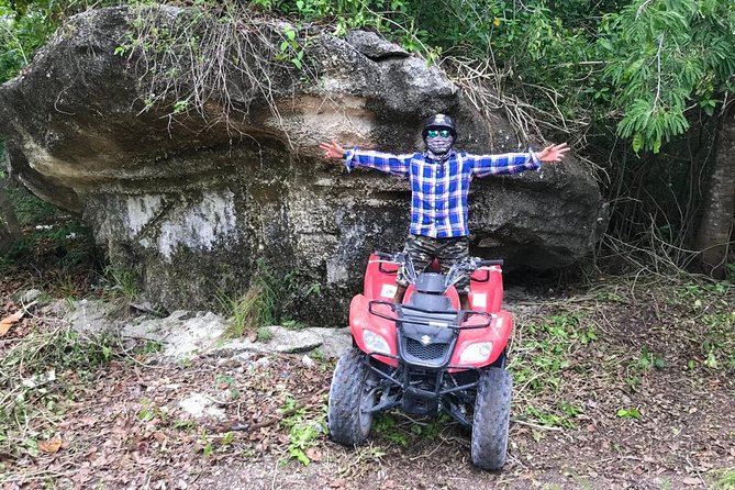 ATV Mud Kicking and Snorkeling by Boat in Cozumel - ATV mud-kicking training and the realities of the off-road ride