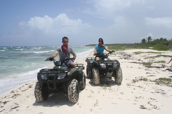 ATV Seashore + Cenote Combo: Mezcalitos & Mayan Cenote Experience - Cozumel’s east side route, Castillo Real, and a beach break