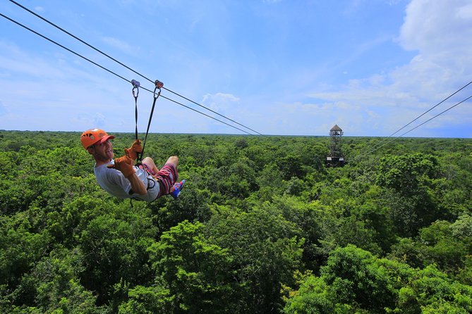 ATV Single & Zip Line from Cancun - On the ATV: 400cc Can-Am Riding Through the Mayan Jungle