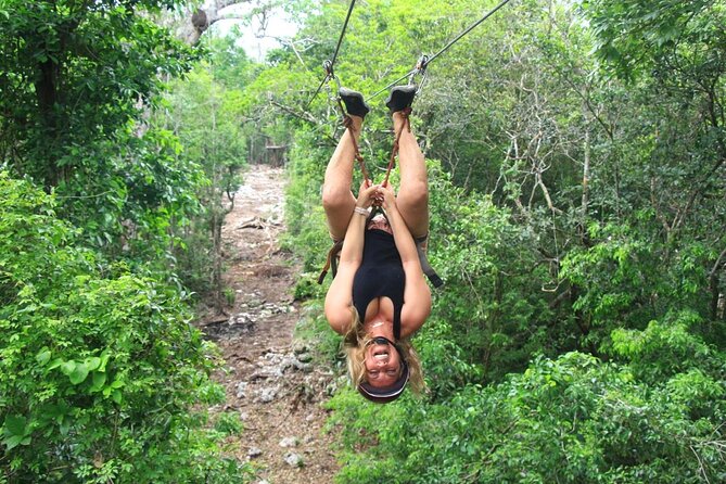 ATV Tour from Cancun and Puerto Morelos with Ziplines and Cenote. - Cenote swim: the cool, natural break you need
