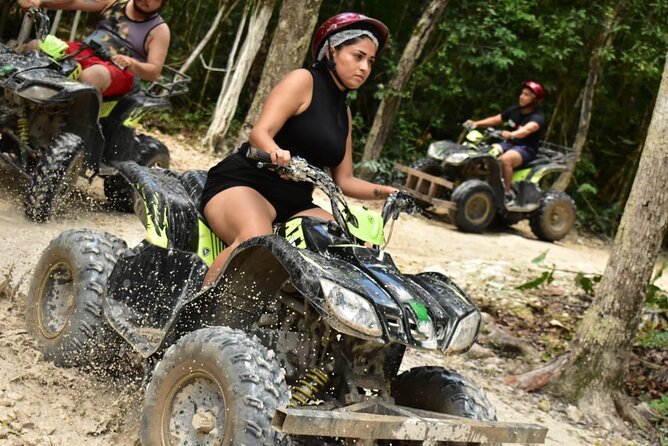 ATV Tour from Tulum or Riviera with Ziplines and Cenote Swim Day - At the Park: What “Safety Equipment” Usually Means