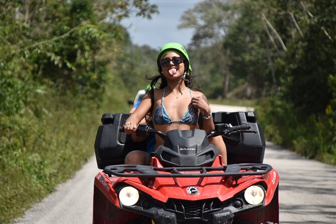 ATV Tour from Tulum or Riviera with Ziplines and Cenote Swim Day - ATV Ride Through Trails: Fun, But Expect Actual Driving