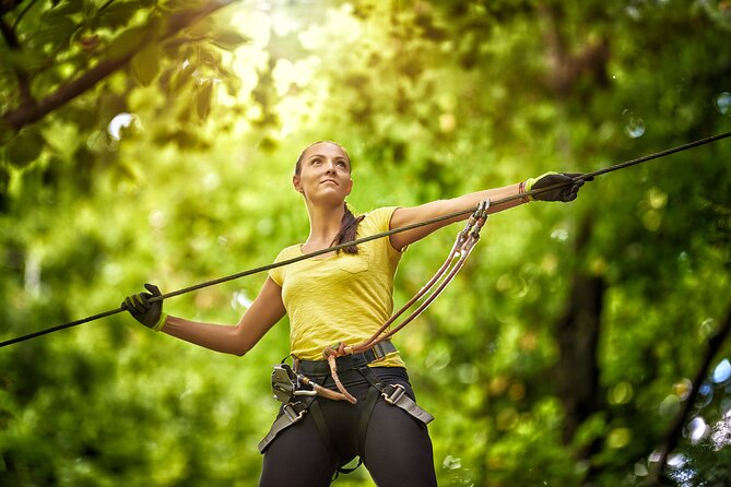 ATV & Zip Lines Single From Playa del Carmen - Zipline Over the Jungle: Harness Fit and a Real Circuit