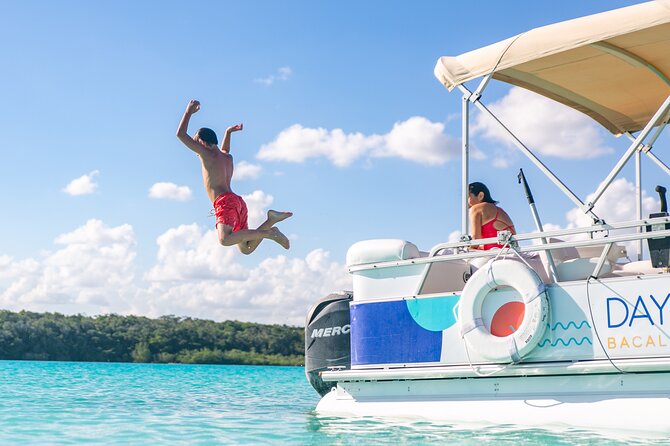 Bacalar 101- Private Tour of the Lagoon of the 7 Colors - Food and Drinks on a Covered Boat: The Picnic Feel