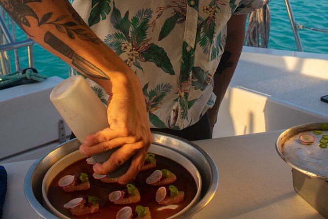 Bacalar - Gourmet Tour in Private Catamaran with Cocktails Included - Swim time and lagoon etiquette: the comfort plus conservation angle