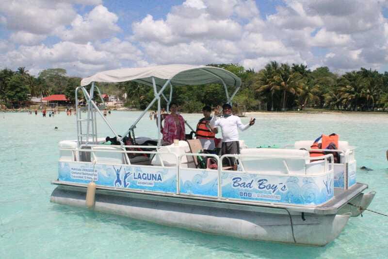 Bacalar: Lake of Seven Colors Pontoon Tour with Fruit - Cocalitos Cenote and Stromatolites, the Detail Stop Worth the Pause