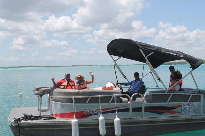 Bacalar: Lake of Seven Colors Pontoon Tour with Fruit - Guides and the Pace of the Ride, What You Can Expect in Real Life