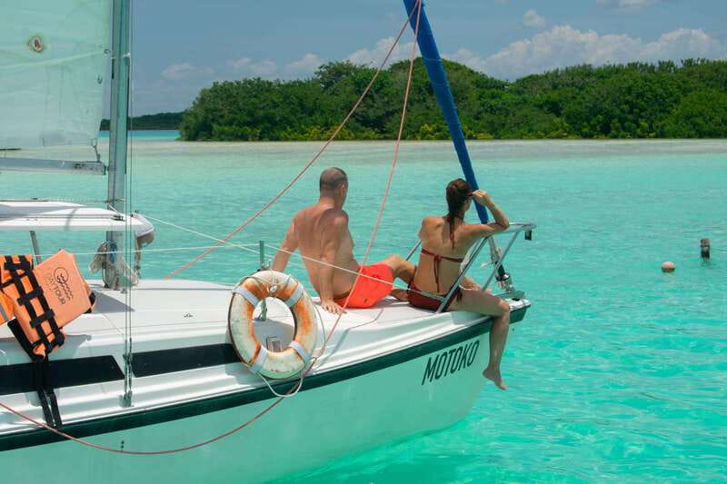 Bacalar: Private Sailboat Tour with Lagoon Swimming - Pass-by stops that feel like facts, not filler