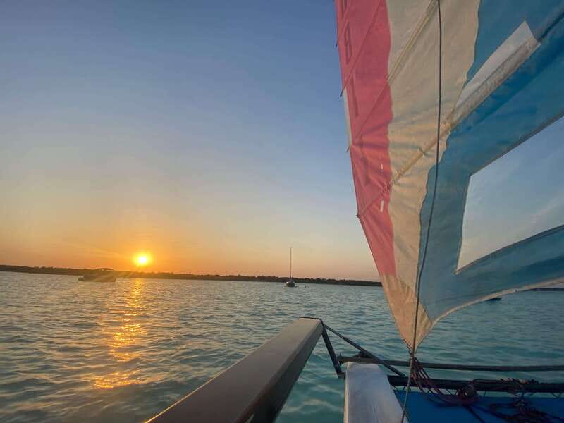 Bacalar: Sail Away with a Hobie Cat Catamaran - Where you meet and how the whole thing runs